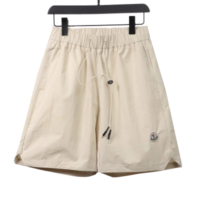 Moncler small label LOGO woven Short Pants white 01