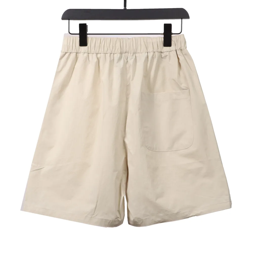Moncler small label LOGO woven Short Pants white