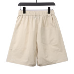 Moncler small label LOGO woven Short Pants white