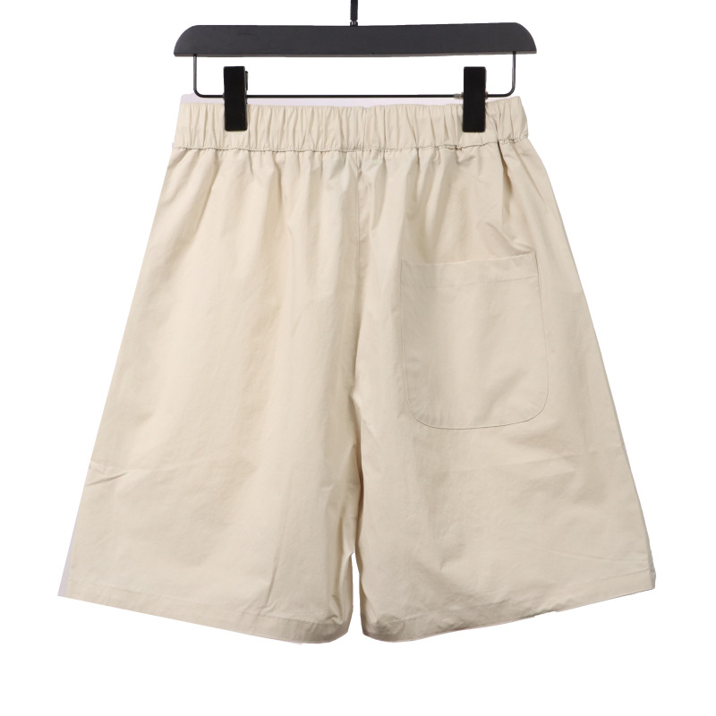 Moncler small label LOGO woven Short Pants white