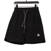 Moncler Small logo woven Short Pants black
