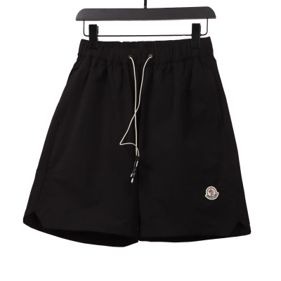 Moncler Small logo woven Short Pants black 01