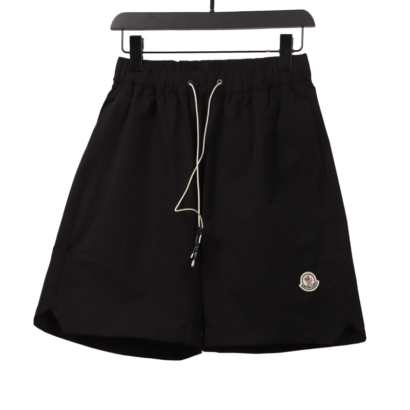 Moncler Small logo woven Short Pants black