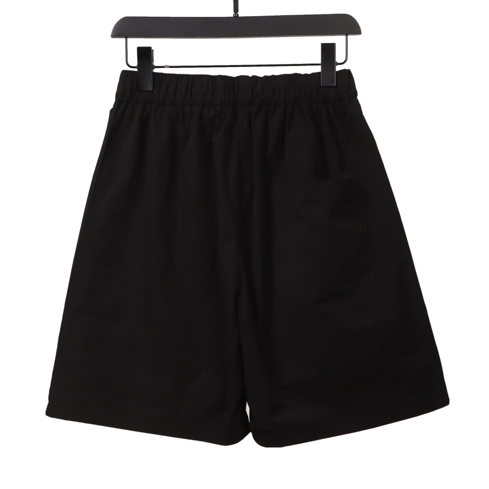  Moncler Small logo woven Short Pants black