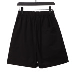  Moncler Small logo woven Short Pants black