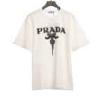Prada chest letter pattern short sleeve 1901 T-Shirts