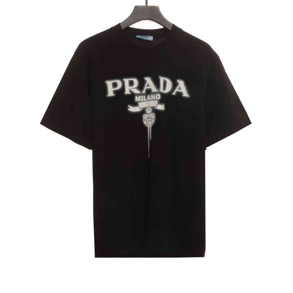 Prada chest letter pattern short sleeve 1902 T-Shirts
