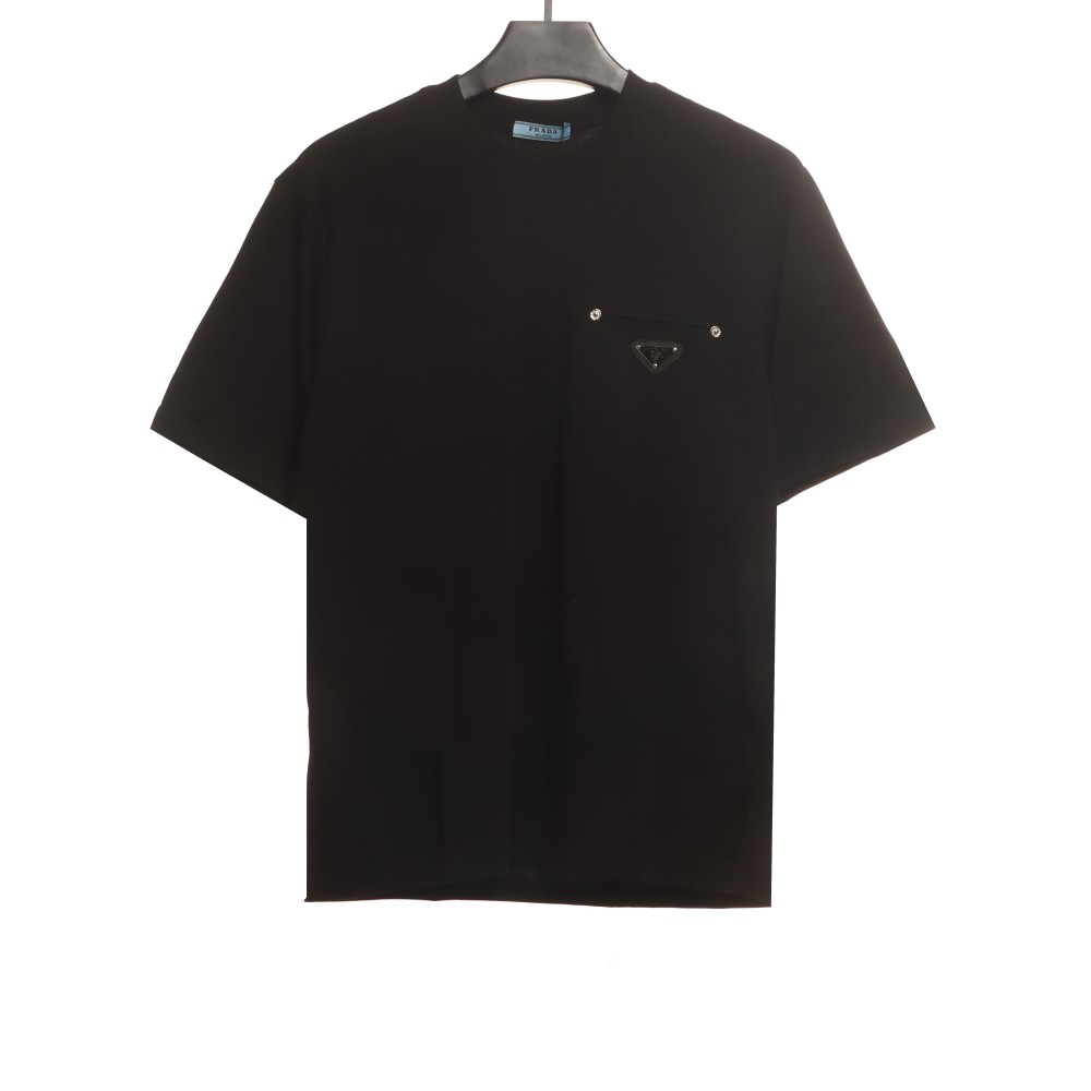 Prada chest limited fake pocket short sleeve T-Shirts 2