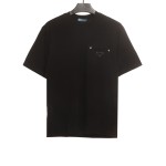 Prada chest limited fake pocket short sleeve T-Shirts 2