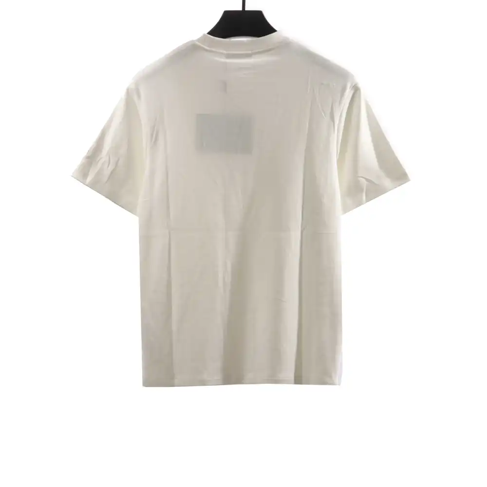 Prada collar inverted triangle short sleeve white T-Shirts