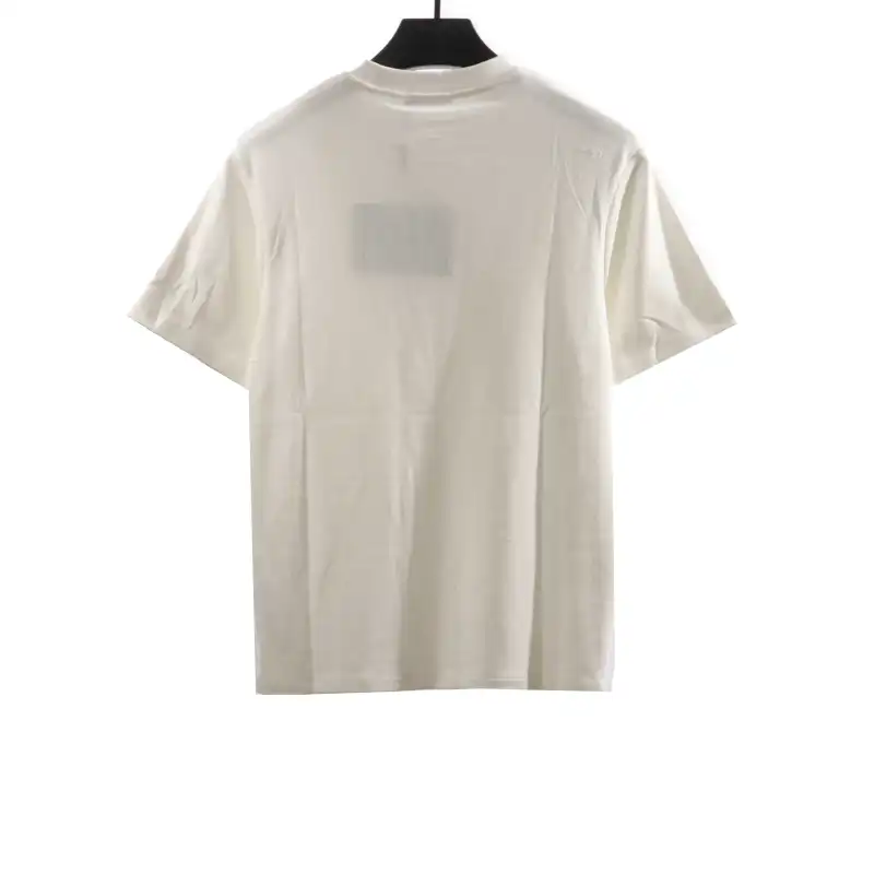  Prada collar inverted triangle short sleeve white T-Shirts