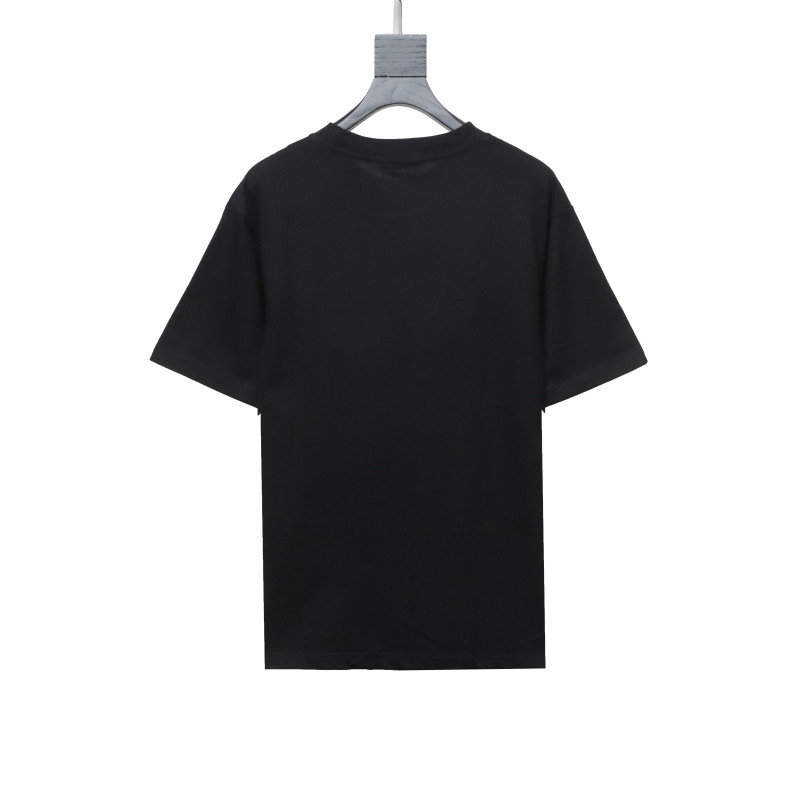 Prada collar necklace large letter short-sleeved T-shirt 1901 T-Shirts