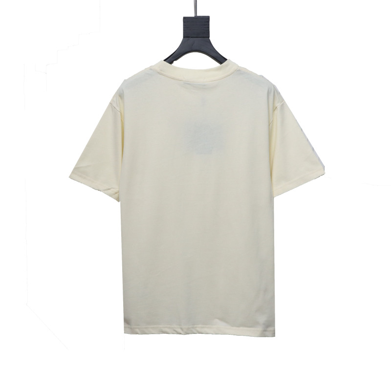 Prada collar necklace large letter short-sleeved T-shirt 1902 T-Shirts