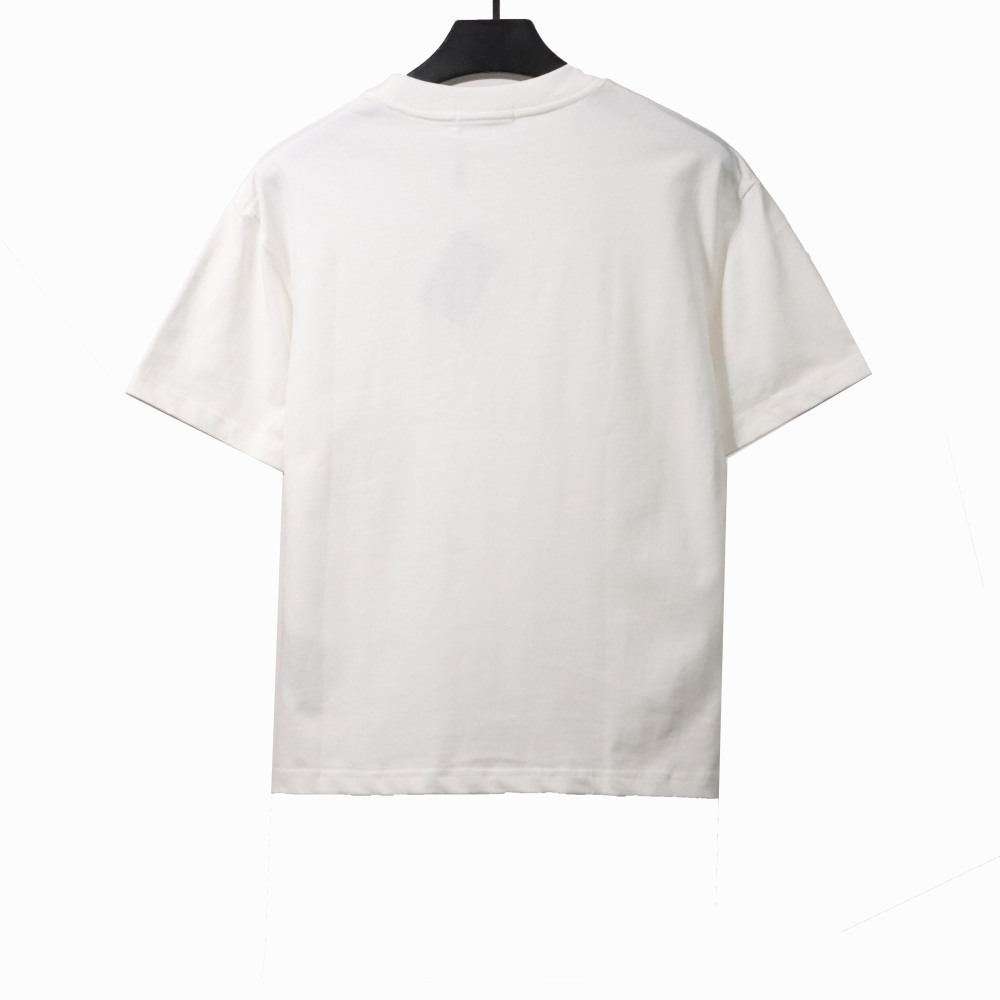 Prada hot diamond letter short sleeves white T-Shirts