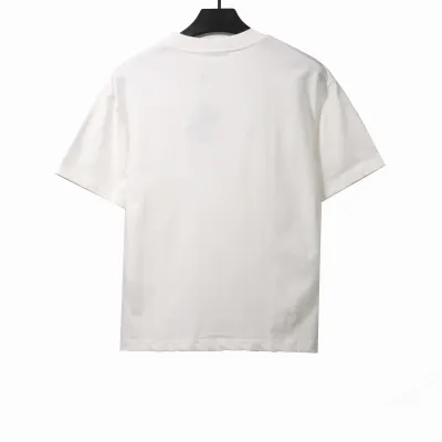  Prada hot diamond letter short sleeves white T-Shirts 02