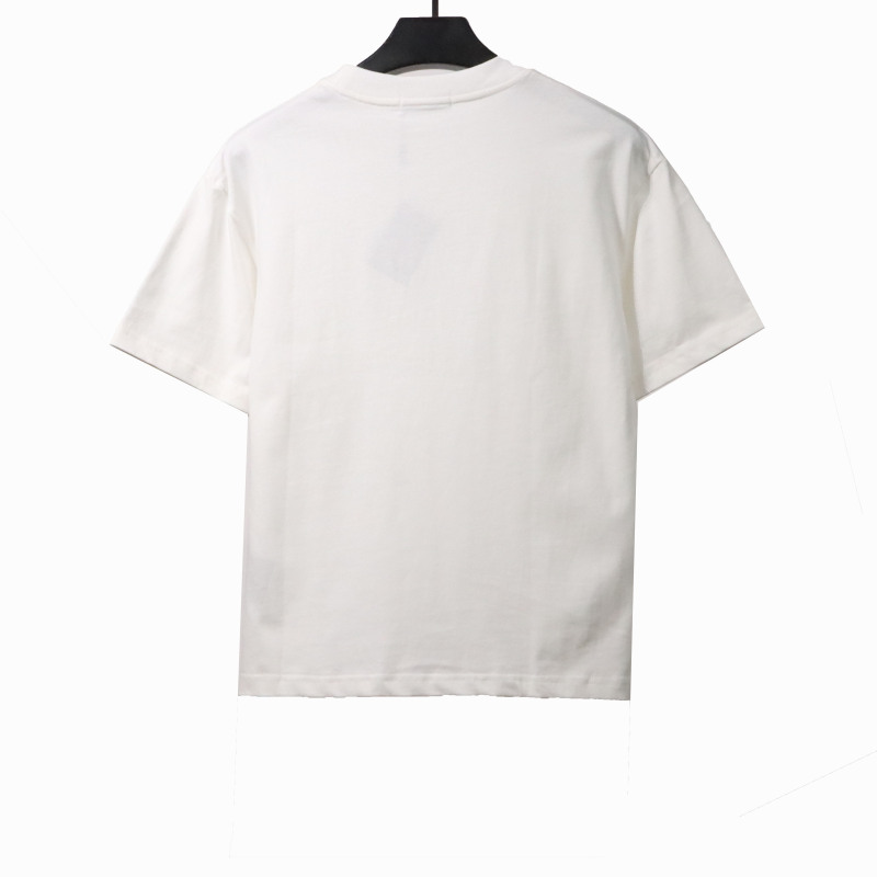 Prada hot diamond letter short sleeves white T-Shirts