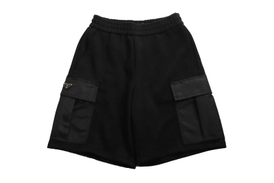 Prada logo straight Short Pants 01