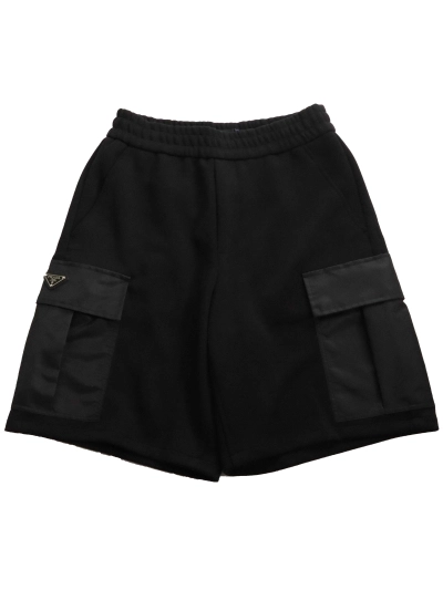 Prada logo straight Short Pants 01