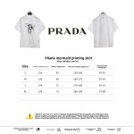 Prada piranha print shirt white T-Shirts