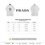  Prada piranha print shirt white T-Shirts