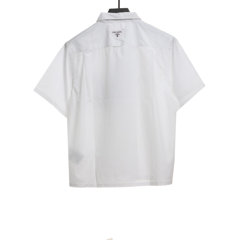 Prada piranha print shirt white T-Shirts