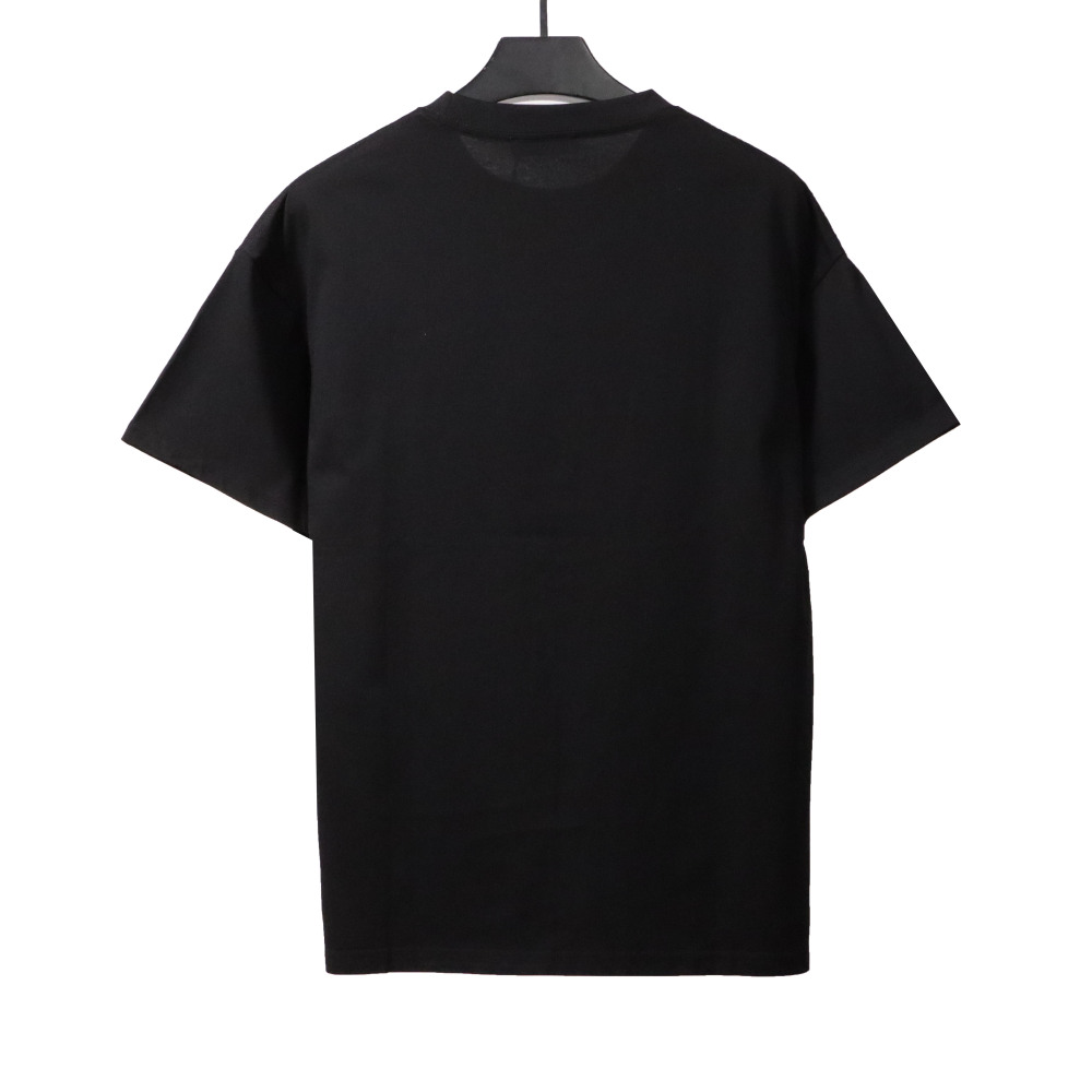 Prada towel letter logo short sleeve black T-Shirts