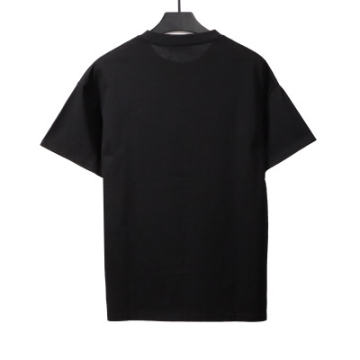 Prada towel letter logo short sleeve black T-Shirts 02