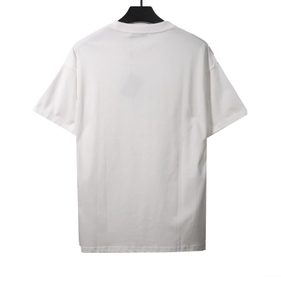  Prada towel letter logo short sleeve white T-Shirts 02