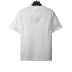 Prada triangle overlapping leather label short sleeve T-Shirts