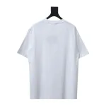  Prada wave line triangle embroidered short-sleeved T-shirt T-Shirts