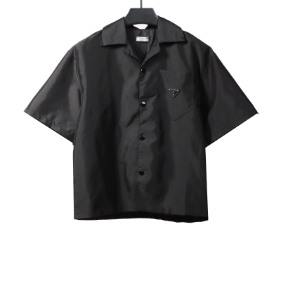 Prada workwear nylon short-sleeved shirt T-Shirts 01