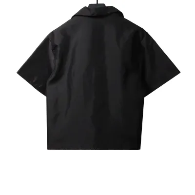  Prada workwear nylon short-sleeved shirt T-Shirts 02