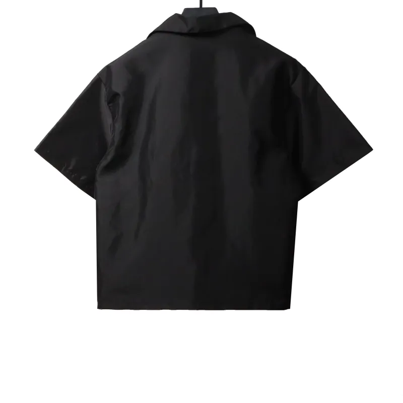  Prada workwear nylon short-sleeved shirt T-Shirts
