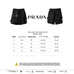Prada workwear nylon straight Short Pants