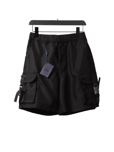 Prada workwear nylon straight Short Pants 01