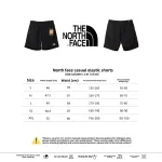 The North Face casual elastic Short Pants black
