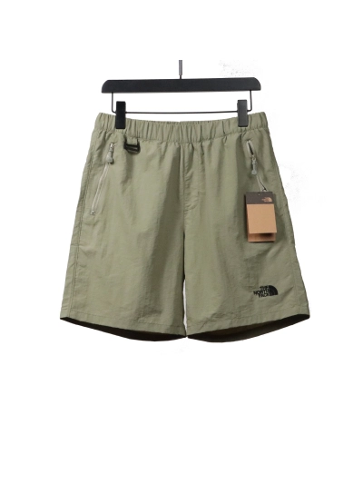 The North Face casual elastic Short Pants green 01