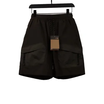  The North Face multi-pocket cargo Short Pants gray-green 01