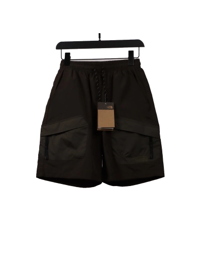 The North Face multi-pocket cargo Short Pants gray-green 01