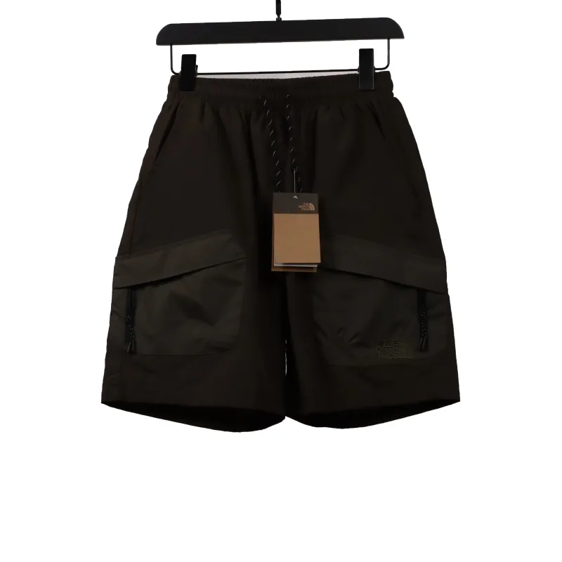 The North Face multi-pocket cargo Short Pants gray-green