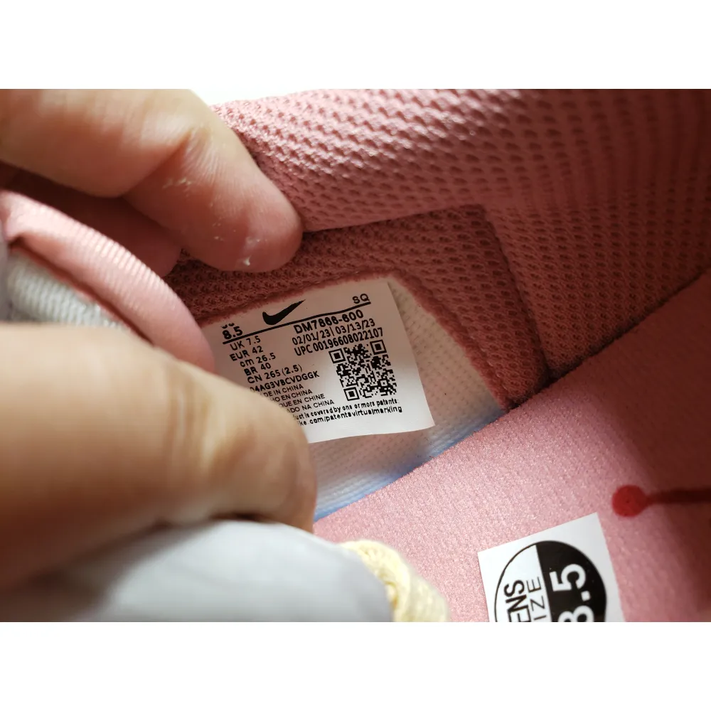 Uabat Travis Scott x Air Jordan 1 Low GET White Pink DM7866-600