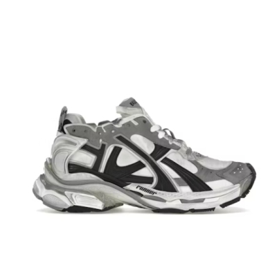 Uabat Balenciaga Runner Grey White Black 01