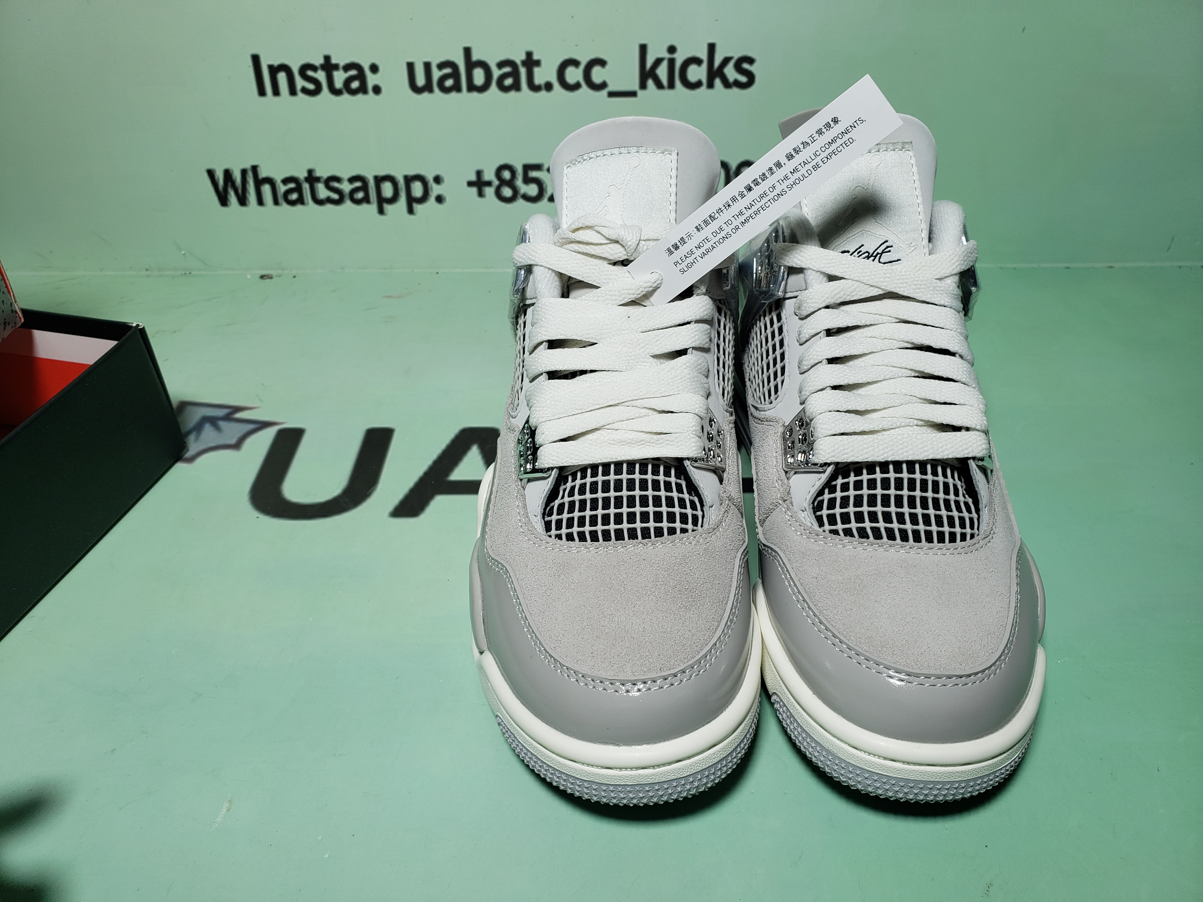 Uabat Jordan 4 Retro Frozen Moments,AQ9129-001