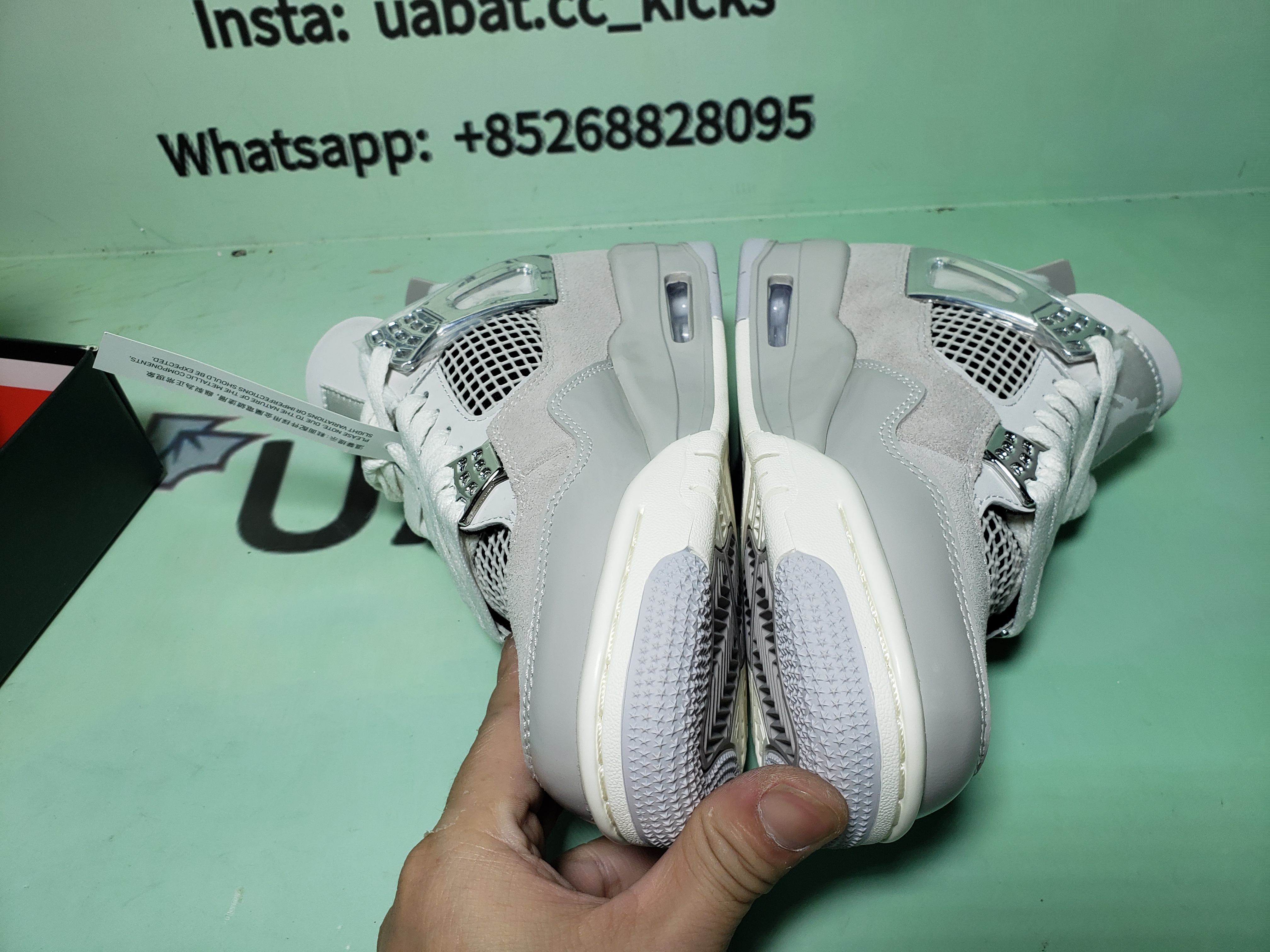 Uabat Jordan 4 Retro Frozen Moments,AQ9129-001