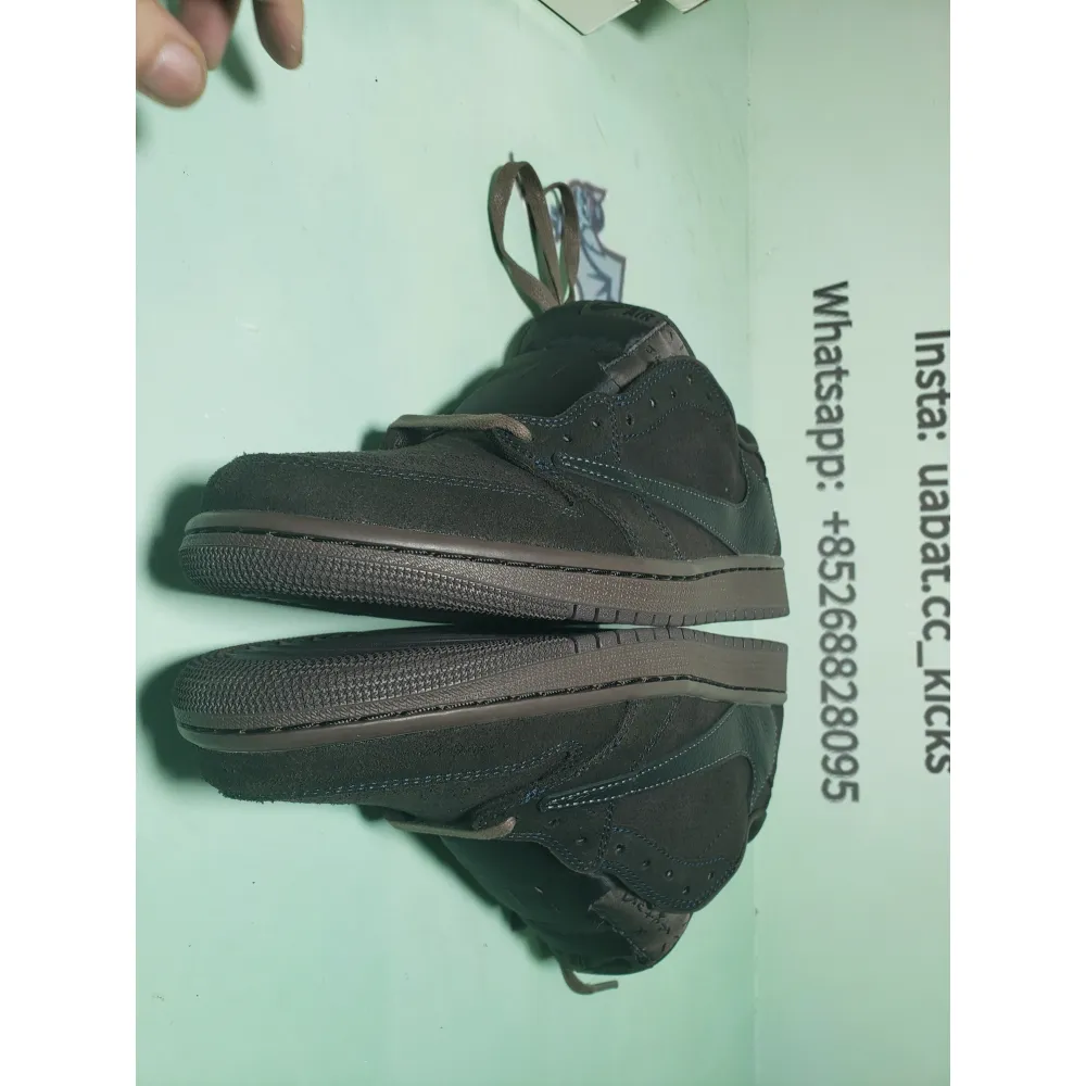 Uabat Travis Scott x Air Jordan 1 Retro Low OG SP Velvet Brown DM7866-202 