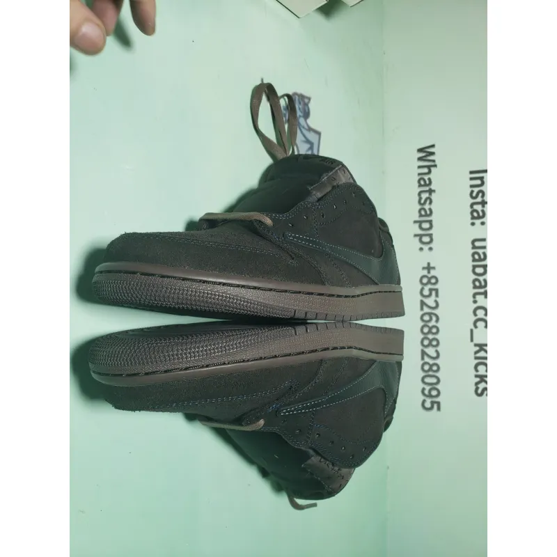 Uabat Travis Scott x Air Jordan 1 Retro Low OG SP Velvet Brown DM7866-202 