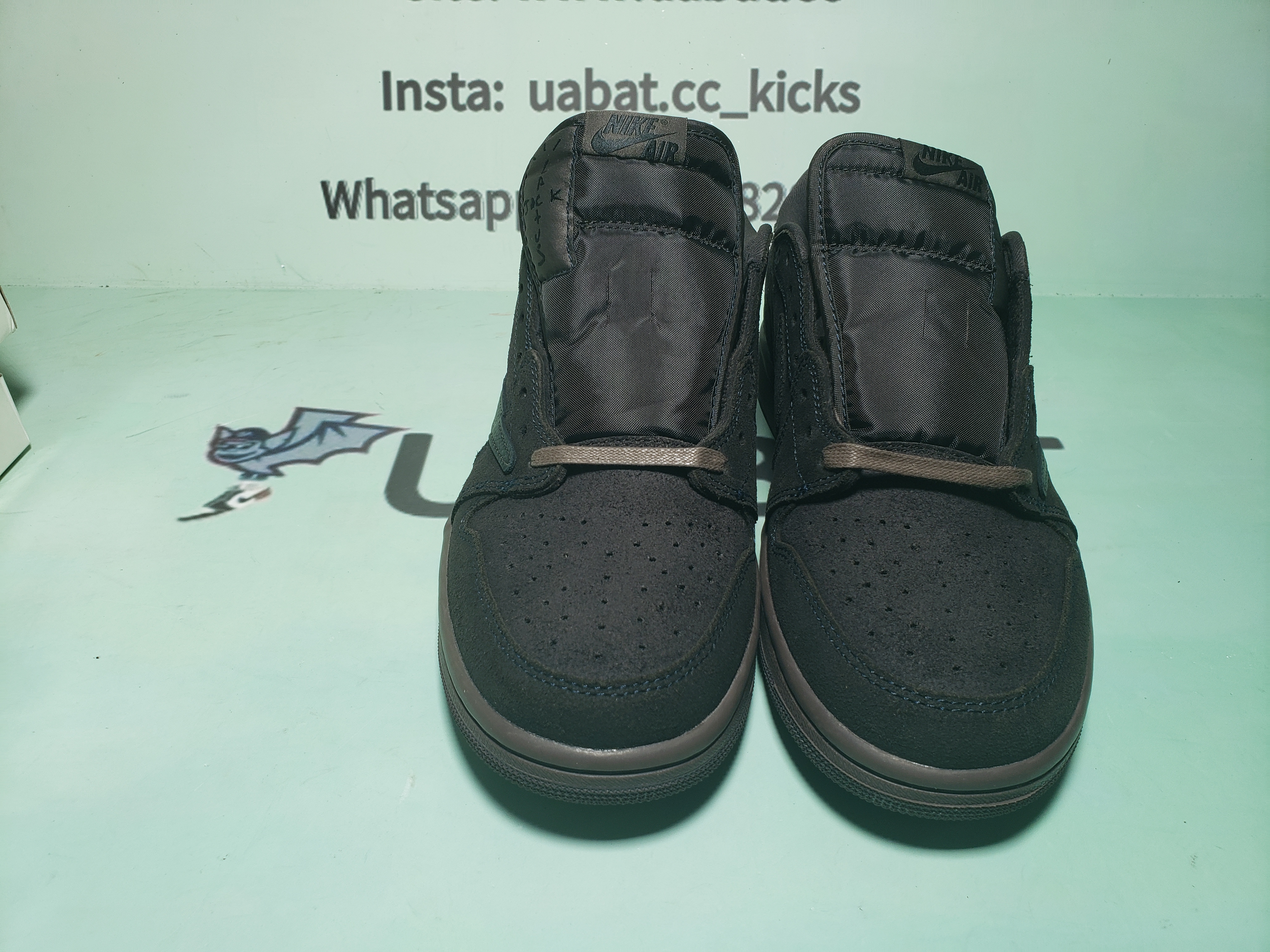 Uabat Travis Scott x Air Jordan 1 Retro Low OG SP Velvet Brown DM7866-202 