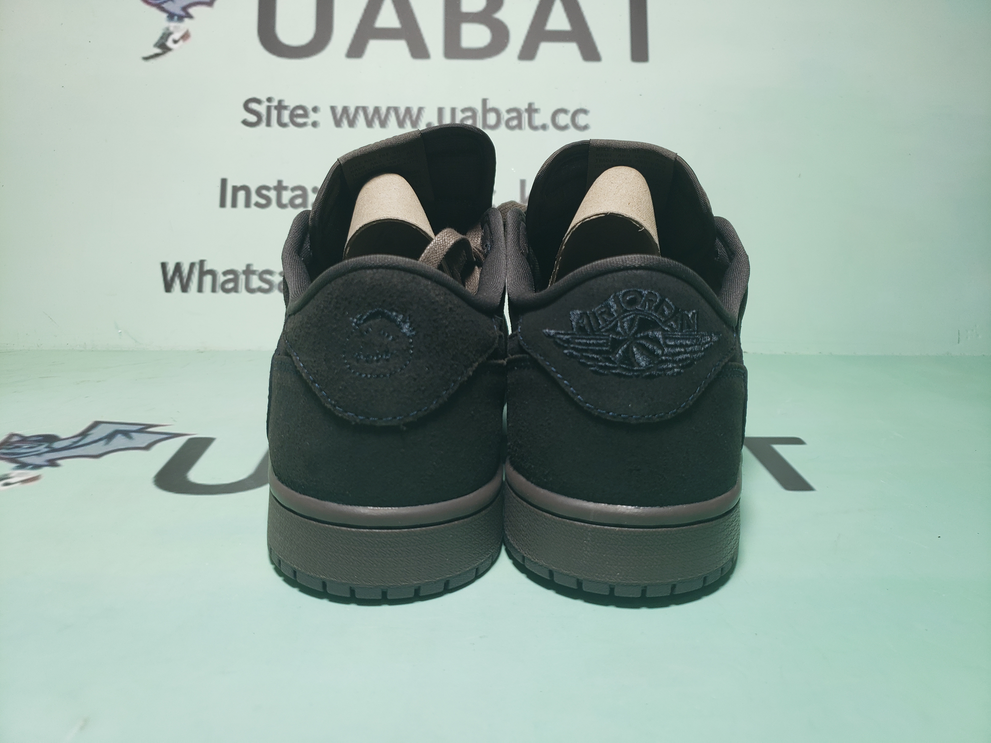 Uabat Travis Scott x Air Jordan 1 Retro Low OG SP Velvet Brown DM7866-202 