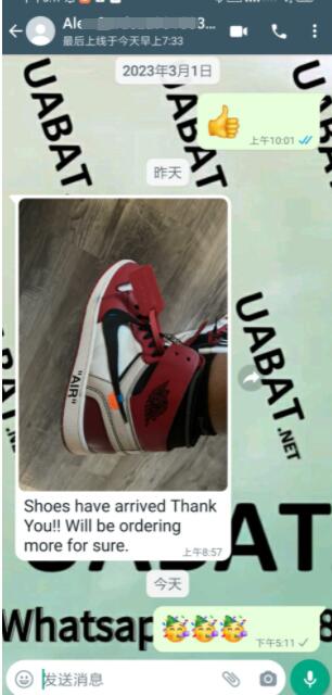 Uabat Jordan 1 Retro High Off-White Chicago,AA3834-101 review ubat reviews 02