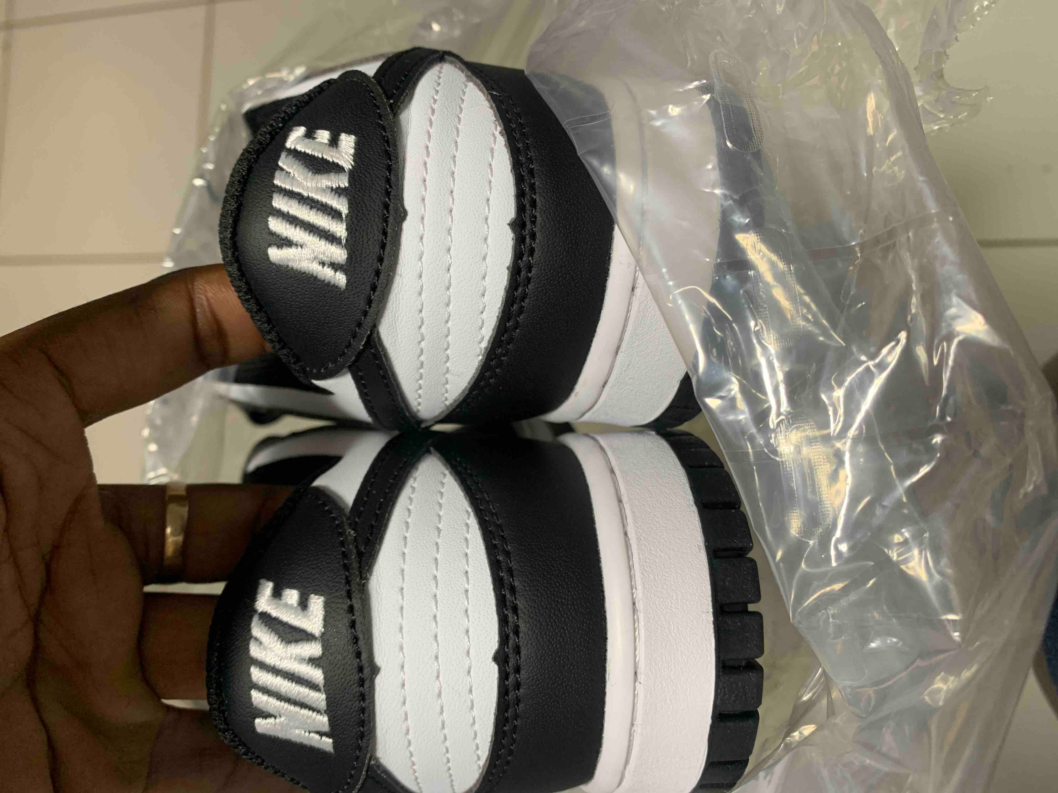 OG Dunk Low Retro White Black Panda, DD1391-100    review whitn